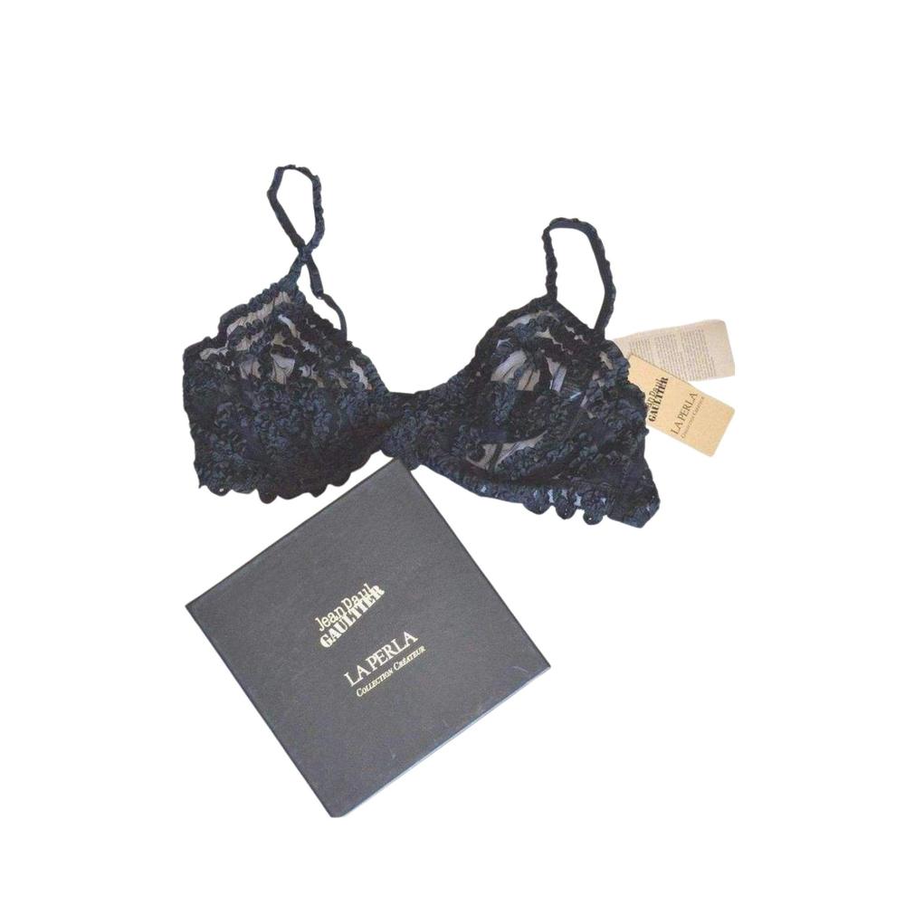 Jean Paul Gaultier - La Perla by Black Rubans Bra 36B